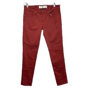 Easy Money Burnt Orange Skinny Jeans Women's Size 30 Made in USA